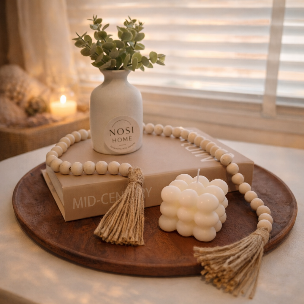 Styling Tafel set -Warm Neutraal (36 cm)